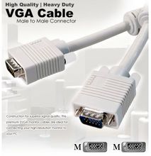 Premium Quality VGA Male To Male Super Thick Cable